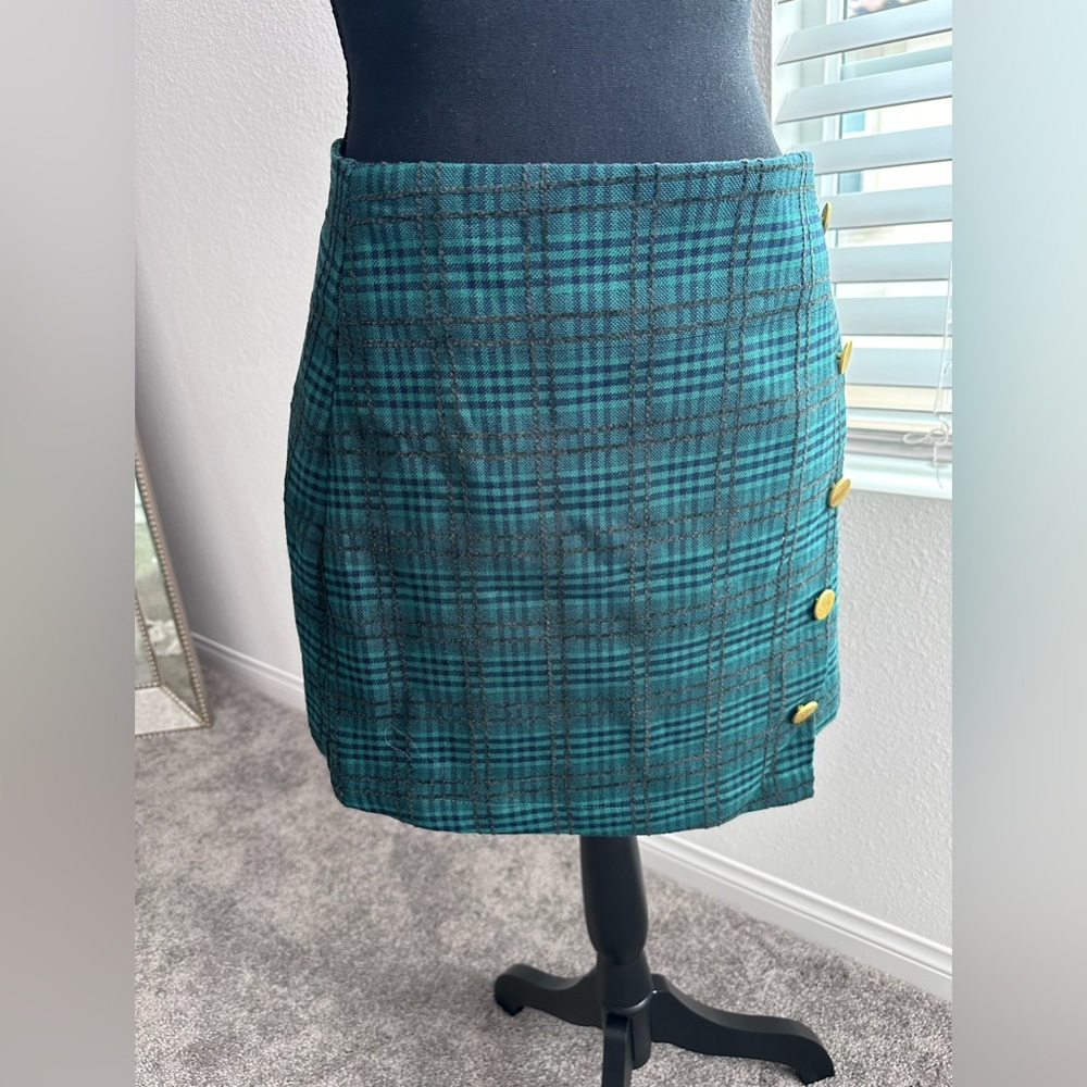 Plaid Skirt